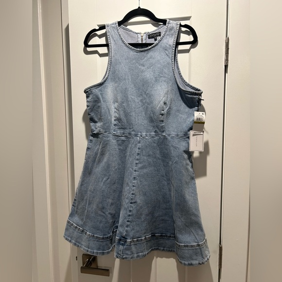 1. State Dresses & Skirts - NWT 1state Size 14 Women’s Jean Dress